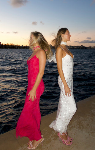 SADIE SLIP DRESSES & SCARVES