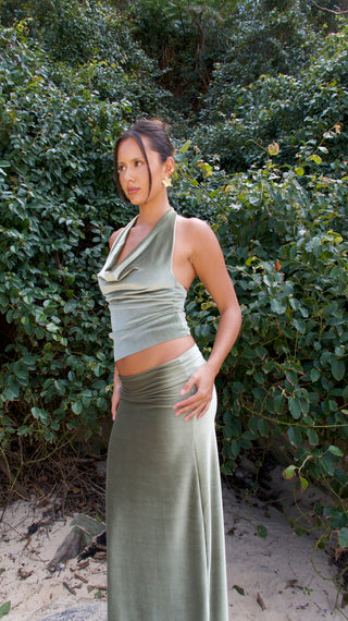 OLIVE GOLDIE TOP