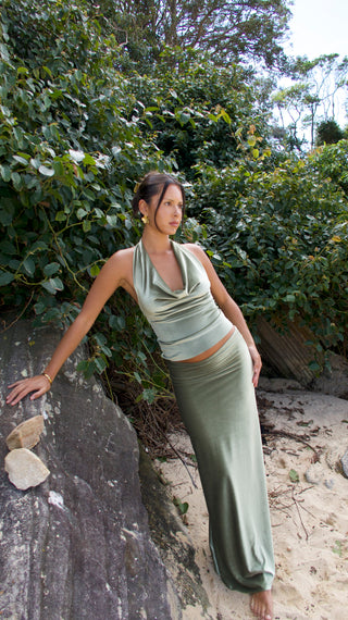 OLIVE GOLDIE TOP