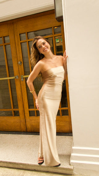 TOFFEE CAMRYN GOWN